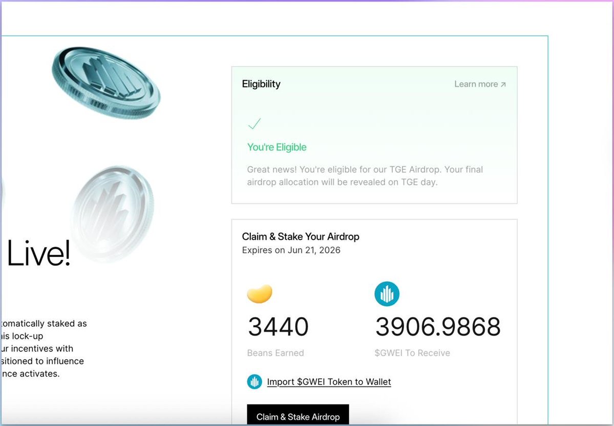 mztacat's tweet image. E for Eligible on ETHGAS 

 =&amp;gt;&amp;gt; Go check again! If you are. 
ethgasfoundation.org/token/

What's the worth? 😁
I spent nothing here, so I'll take it 🤣