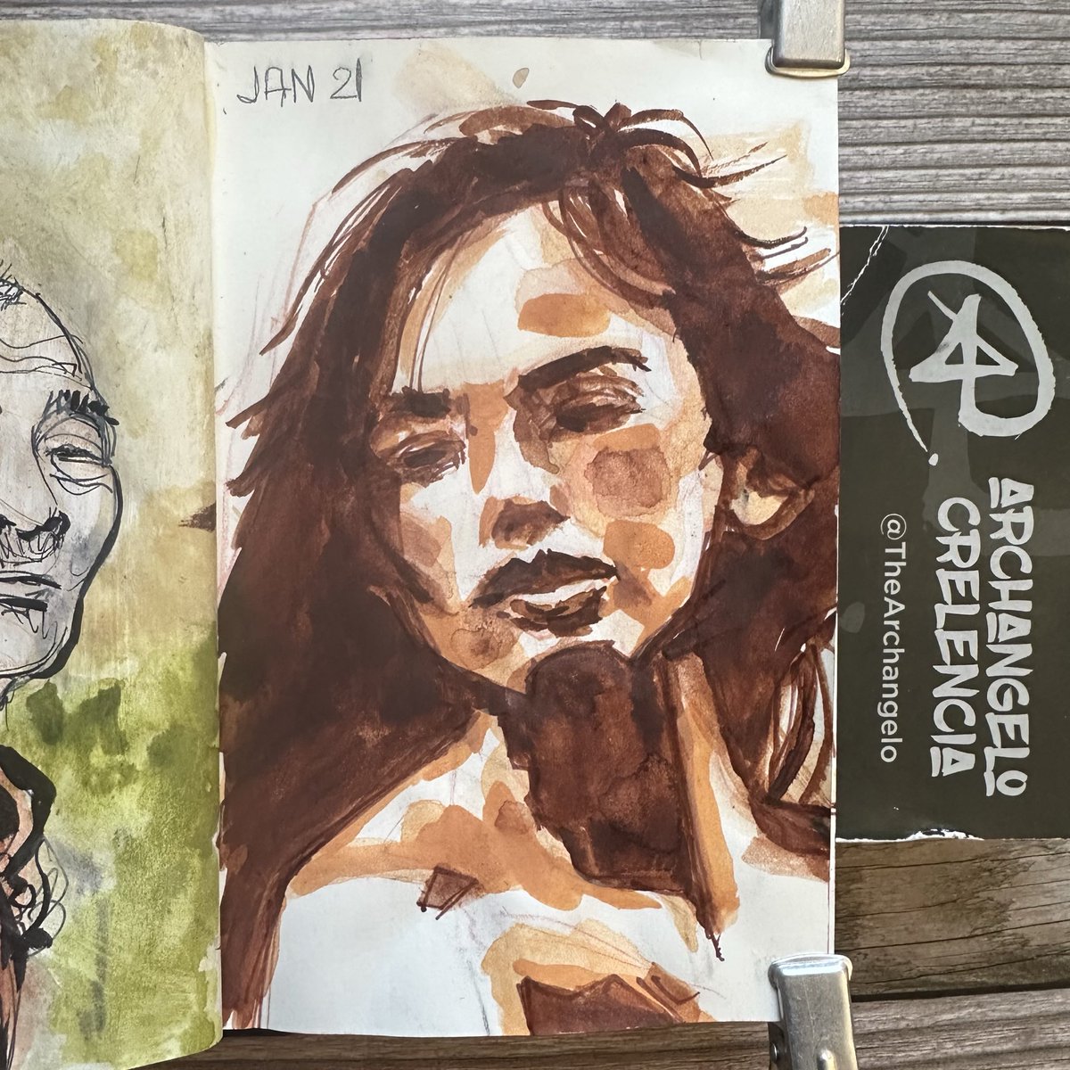 TheArchangelo's tweet photo. Day 21 of 365
Prima watercolors
#TheArchangelo #archangelocrelencia #photonnmo #photon_nmo #dailysketch #sketchbook #minisketchbook #draweveryday #ded2026
#watercolor https://t.co/ffReEL6TA9
