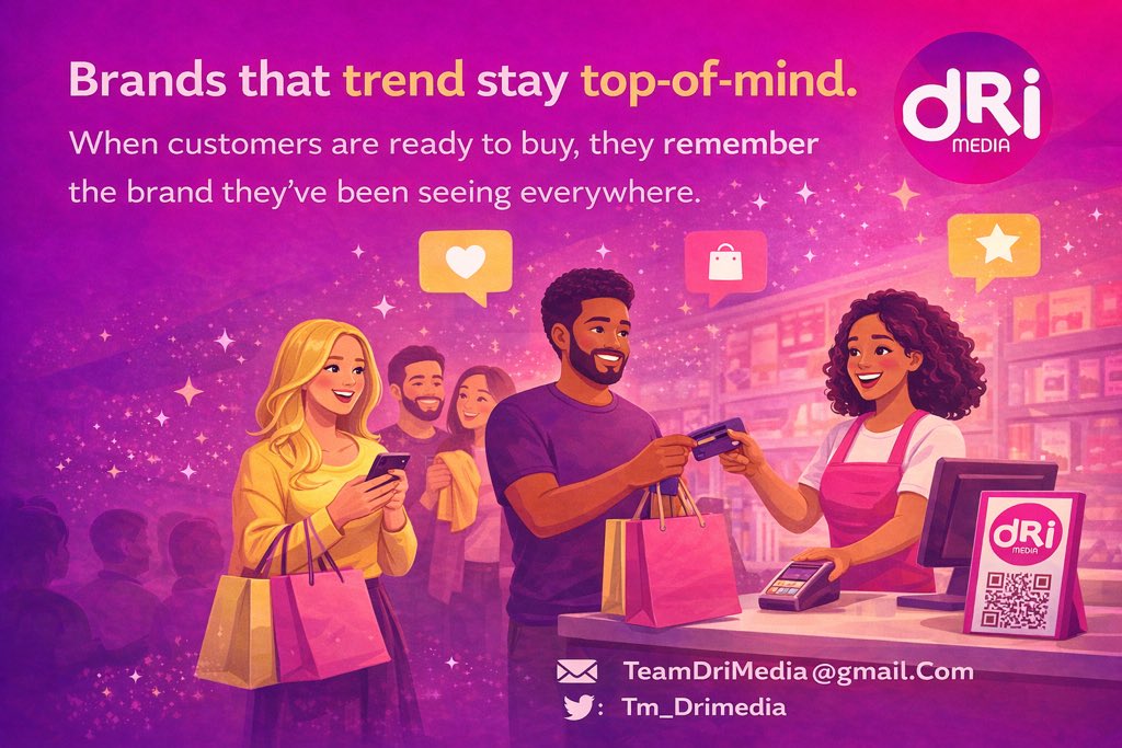TM_DriMedia's tweet photo. Keeps You Relevant in a Fast Market:;

#TeamDRiMedia💜🤍 https://t.co/6L2l78xhMg
