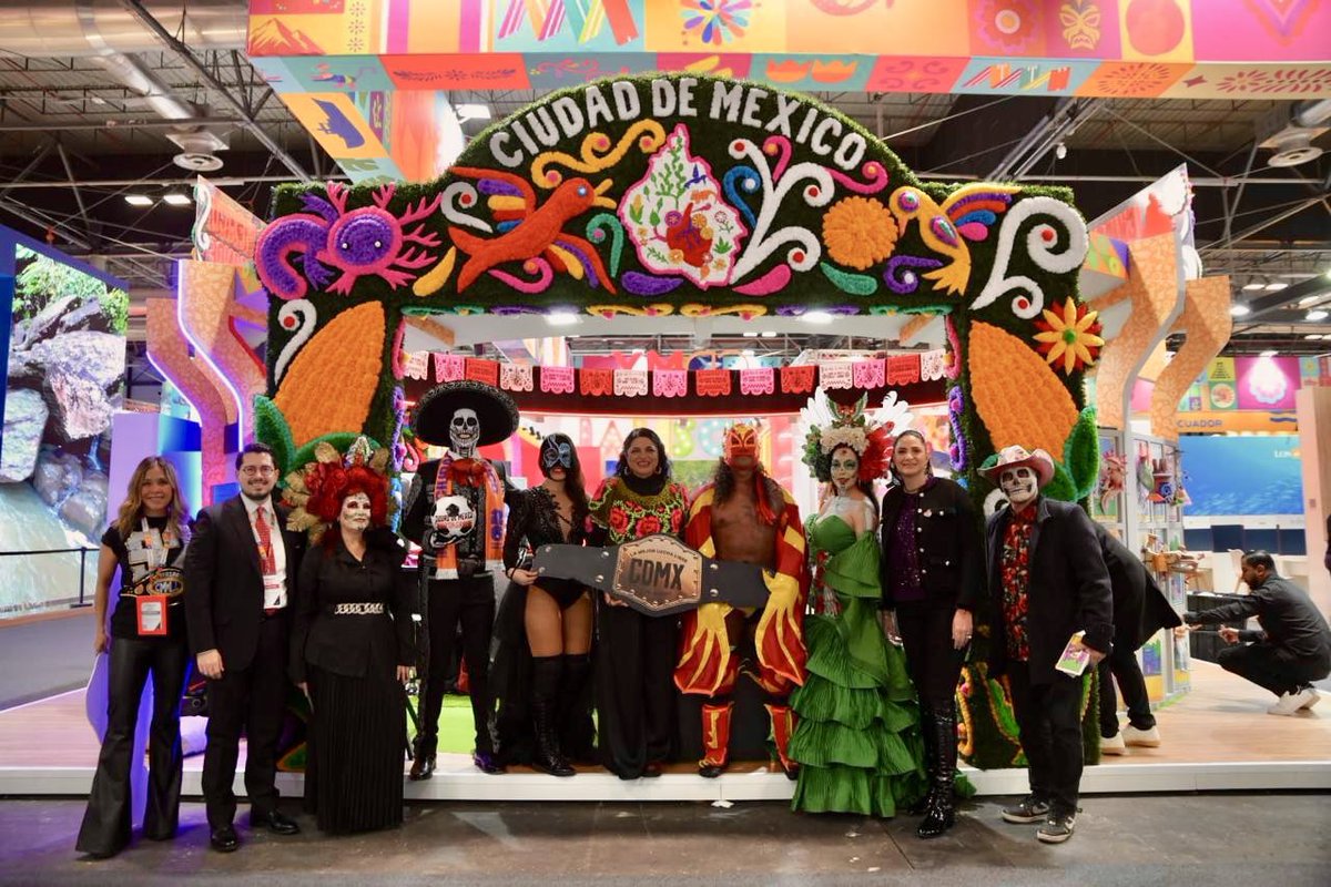 Arrancan las actividades en #Fitur y México destaca desde el primer día.🎊🇲🇽✨

En una de las plataformas turísticas más importantes del mundo, nuestro país inicia su participación con fuerza, presencia y mucha identidad. Los 32 estados de la República se dan cita para mostrar la