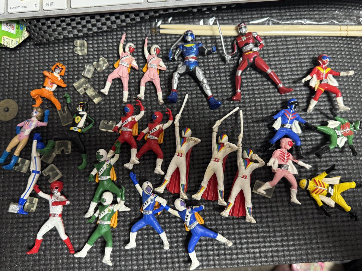 うわわ！キャラエッグ戦隊ヒーローシリーズ出てきた！ ジャッカー2