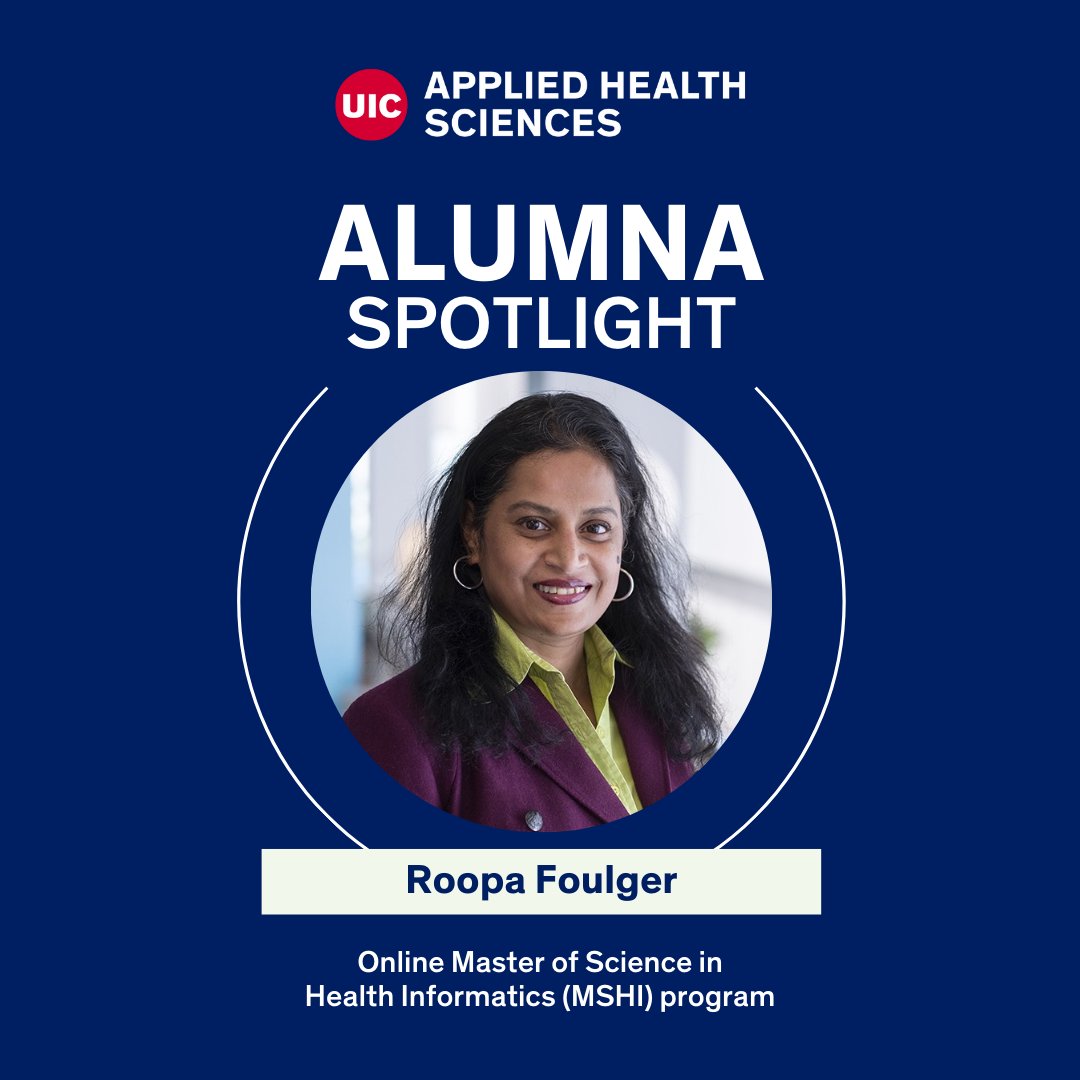 UIC College of Applied Health Sciences tweet media