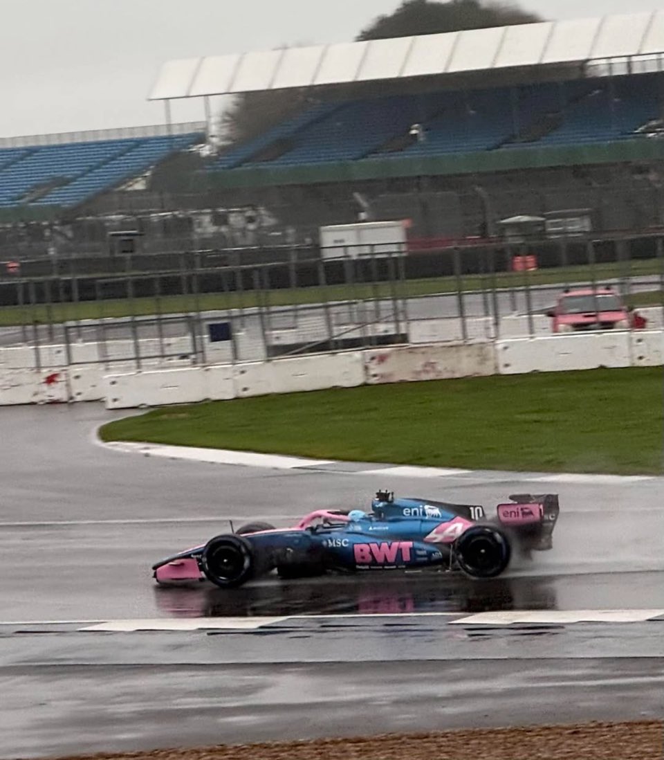 alpine_inside's tweet image. L’Alpine A526 a été aperçue à Silverstone 🤩

#F1