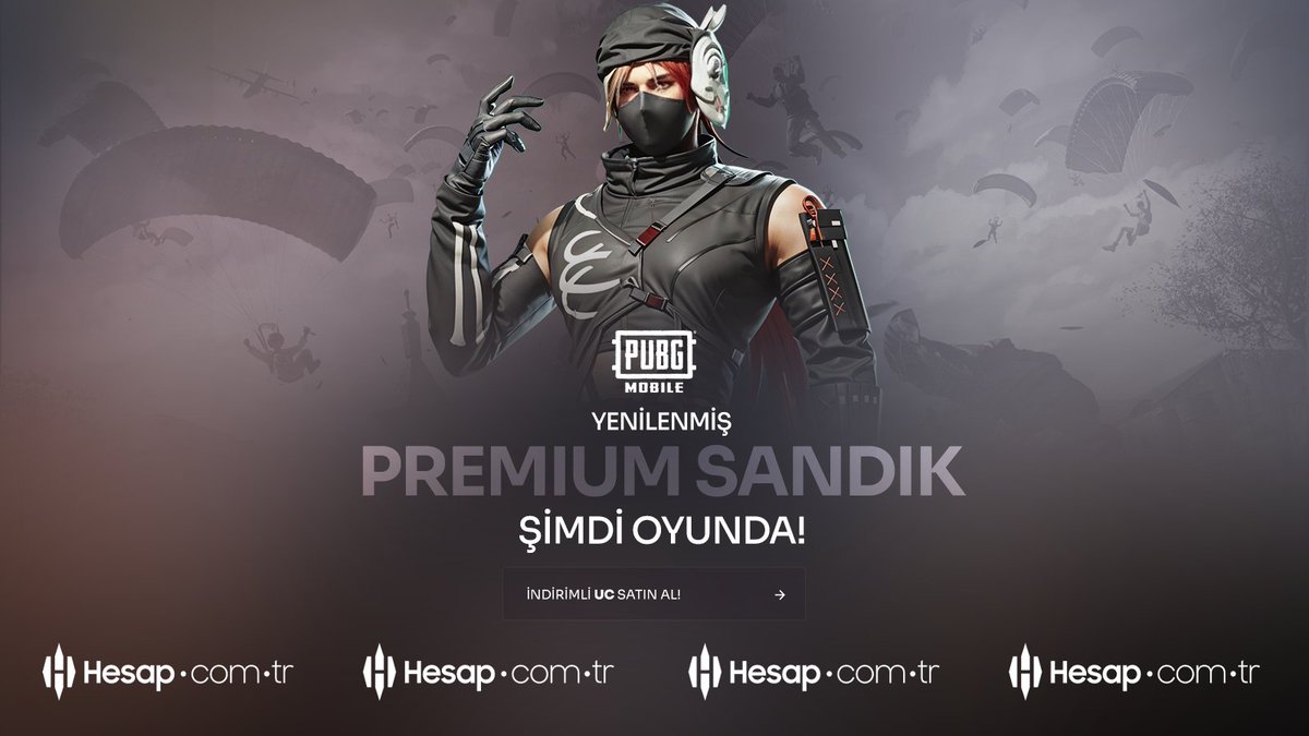 Premium Sandık Şimdi Oyunda! 🎁🔥

PUBG Mobile’da Premium Sandık oyuna geldi! Efsanevi Saha Komutanı AWM geri dönerken, yepyeni Maskeli Ninja Seti de sandıktaki yerini aldı.

UC ihtiyaçların için indirimli, güvenilir ve hızlı çözümlerle hesap.com.tr yanında!