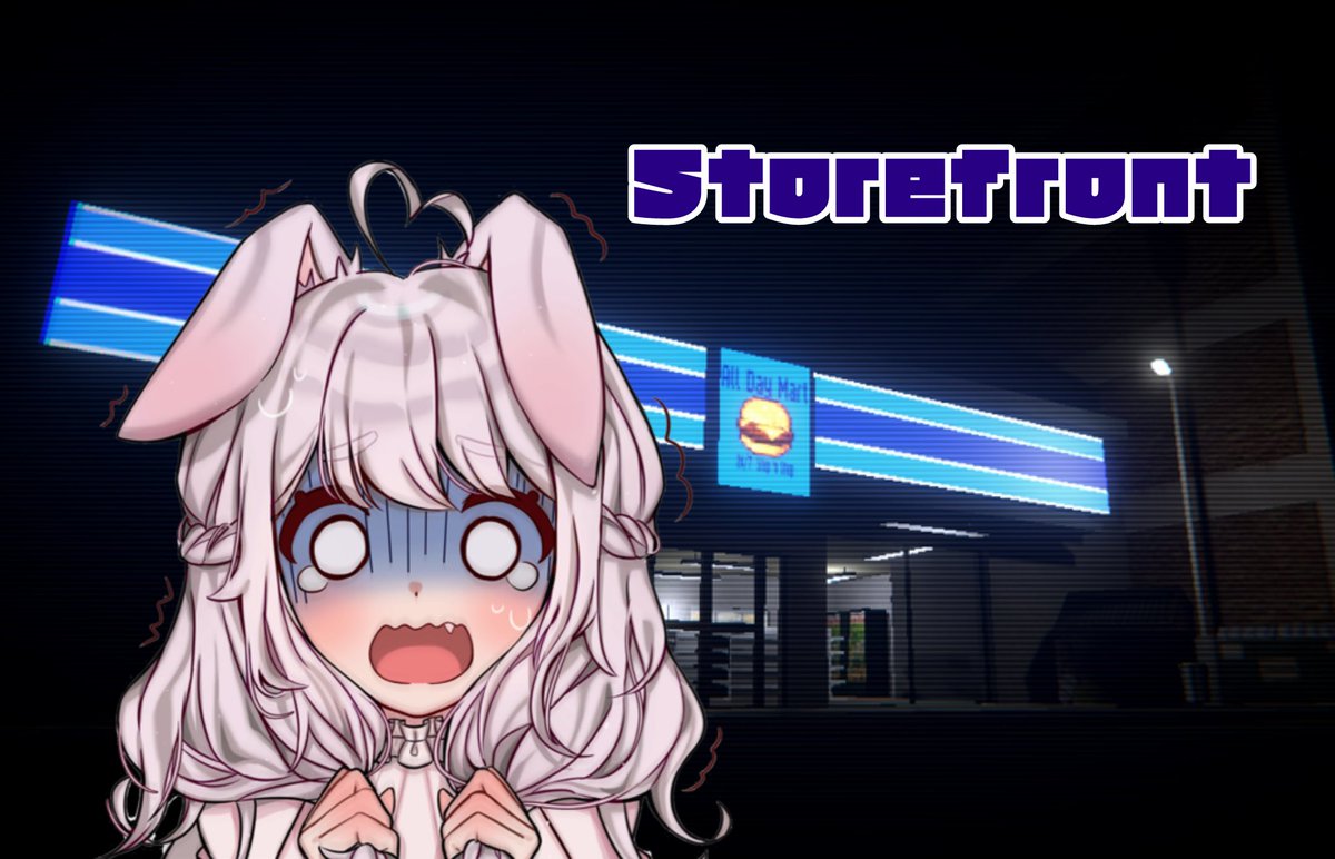 lilnemasis's tweet image. TONIGHT @ 6 PM EST IM PLAYING STOREFRONT 😦 I really hope I make employee of the month 😩 #storefront #Vtuber