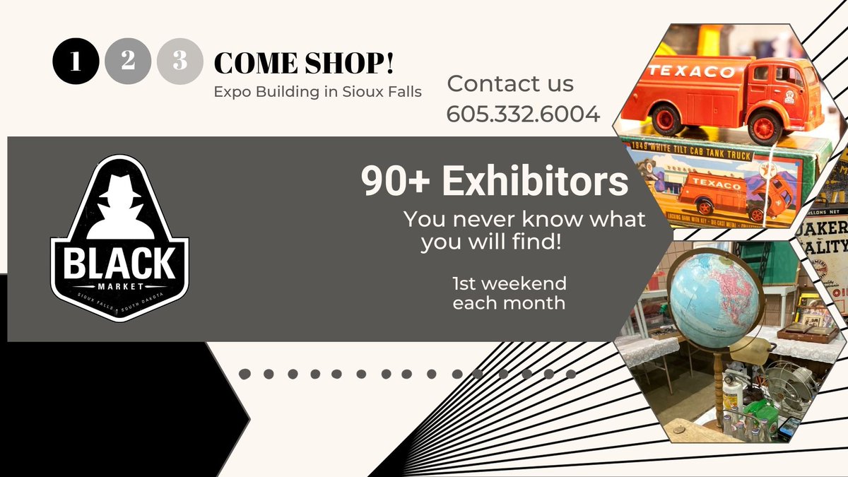 Mark your calendars - The Black Market is back February 7 &amp; 8 for the Spring Season! 
More info >> ow.ly/Iyei50Xuqgy