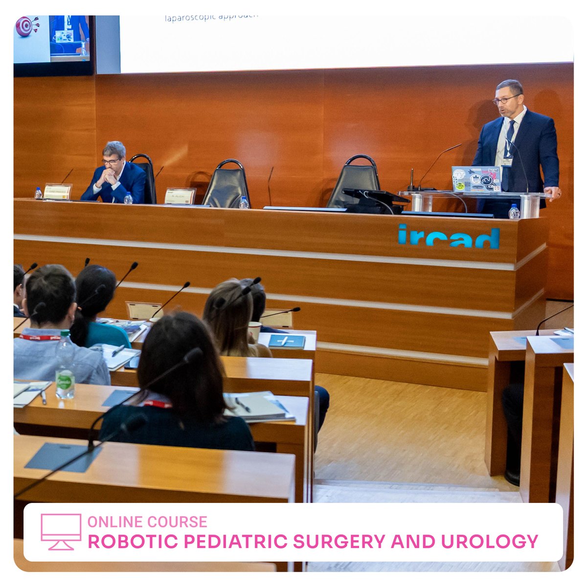 websurg's tweet image. 💻 Robotic pediatric surgery and urology
📅 Thursday January 29, 2026
✏️ irc.ad/RKZD
Join our online masterclass in robotic pediatric surgery and urology. 
#pediatricsurgery #ircad #minimallyinvasivesurgery #roboticsurgery