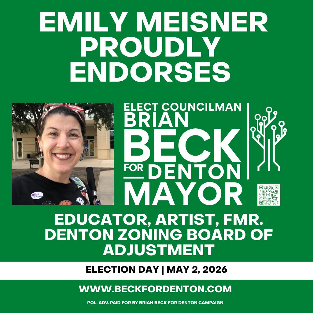 Emily Meisner’s service as an educator, artist, ZBA member, and council candidate shows a rare depth of civic commitment. Her support matters to me because she understands both how policy shapes lives and how voices deserve to be heard.