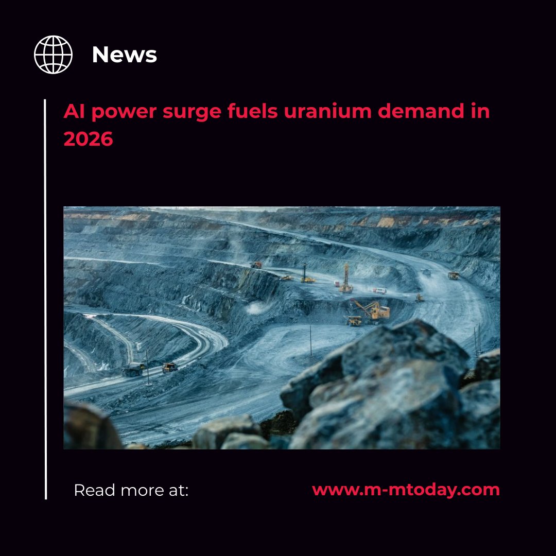 AI is straining the global power grid.

With data centers devouring energy, nuclear power and uranium are back in focus.
Governments and investors are paying attention.

 ow.ly/lBEb50Y0BmI
