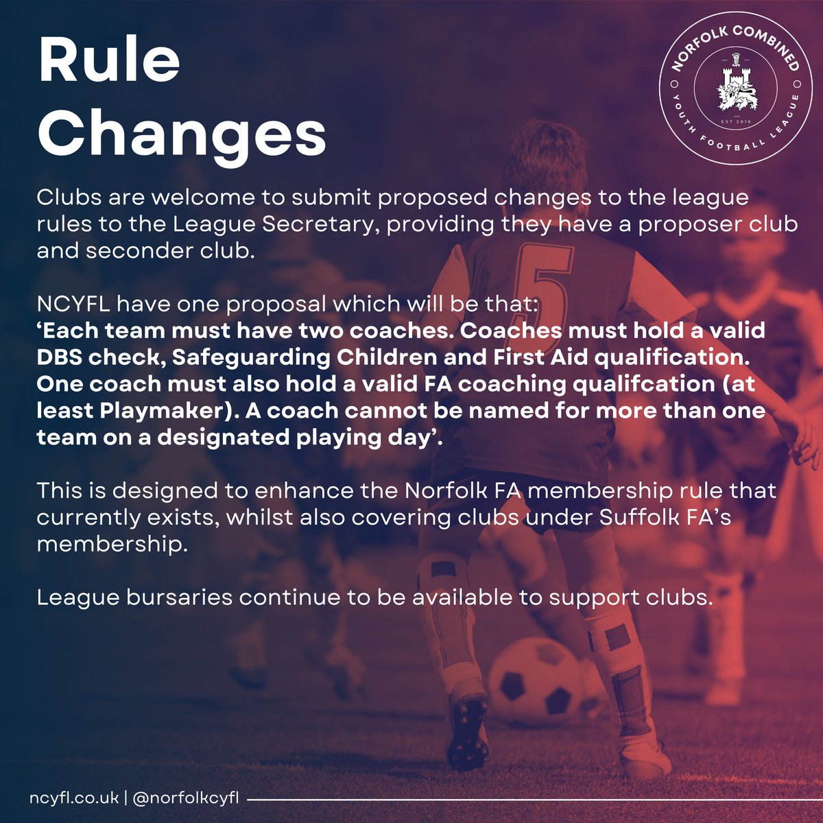 Updates coming for the 26-27 season ⚽️

#norfolkfootball