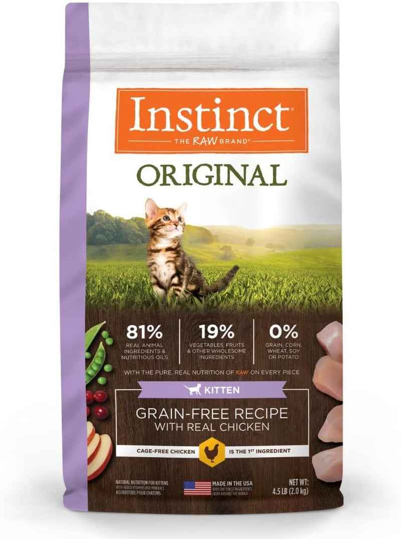 CordleJoe's tweet photo. Grain-free, high-protein kitten kibble with raw-coated pieces for extra flavor. Supports lean muscle, healthy digestion, and cognitive growth with a nutrient profile tailored for kittens’ critical development stages. Perfect for growing cats. https://t.co/MvtXIEtVap https://t.co/9YCLhVtxyg