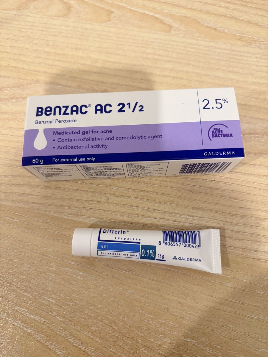 xfern2548's tweet photo. Benzac 2.5% New
 270.-  (from400+)
Differin 99%
300.-  (from400+) https://t.co/s0w8eWvJWn