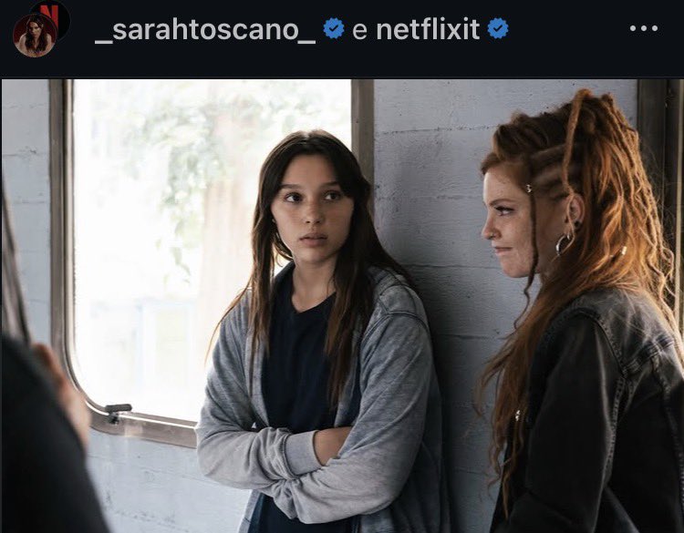 sarah postata da netflix italia come attrice per la prima volta e per il suo primo ruolo da protagonista in un film italiano sto urlando