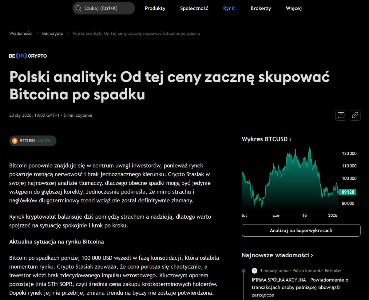 Crypto Stasiak (@CryptoStasiak) / Posts / X