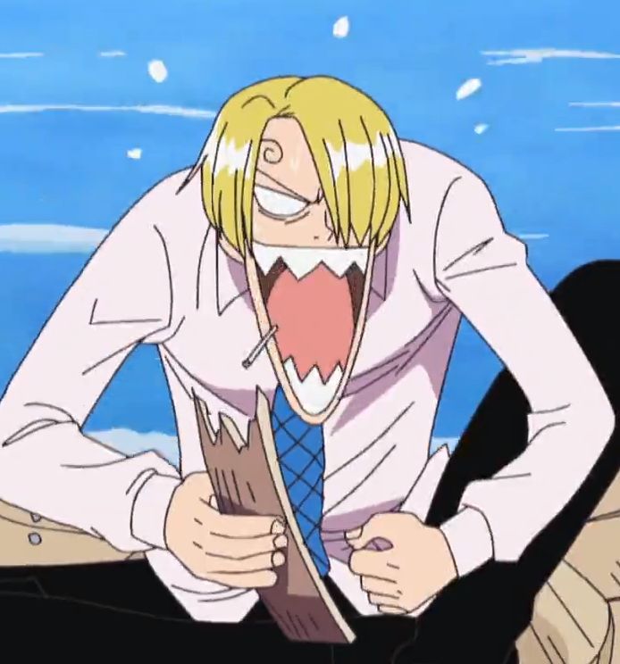 Sanji being the easiest straw hat to rage bait is so dear to me especially knowing that judge tried to take away his emotions