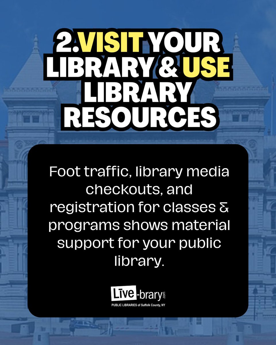 Livebrary | Suffolk County Library System tweet media