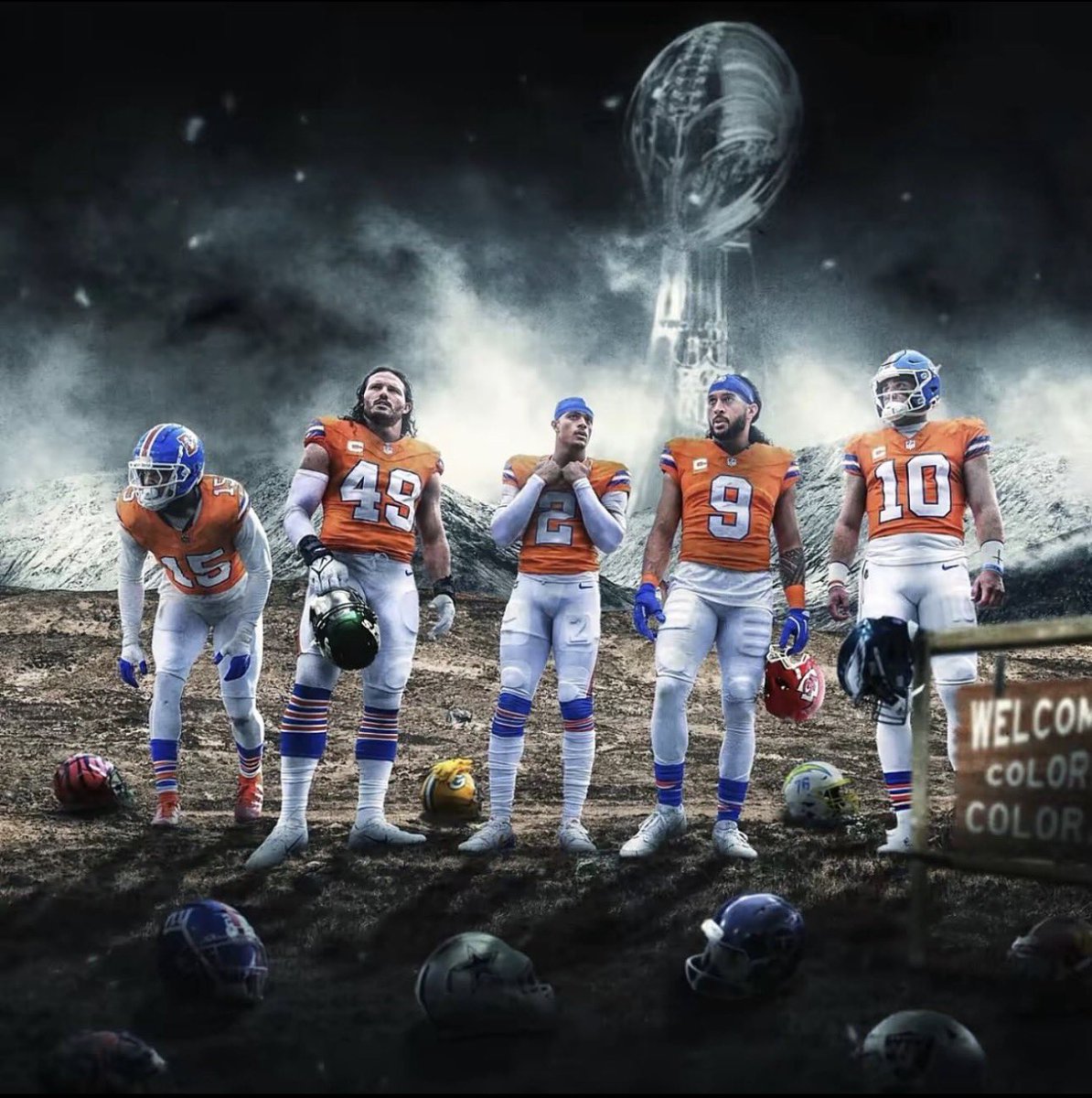 COSportsNut's tweet photo. We coming for it all!!

#BroncosCountry https://t.co/3hBzN2AjQa