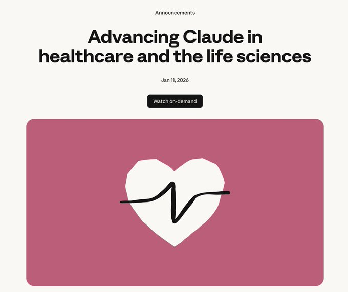HealthcareAIGuy's tweet image. Already so far in 2026:

• OpenAI launched ChatGPT Health
• Anthropic announced Claude for healthcare
• Utah + Doctronic enabled AI Rx renewals
• Google released MedGemma 1.5 for 3D medical imaging
• CMS/FDA/HHS are leaning in more

Can you feel it yet?