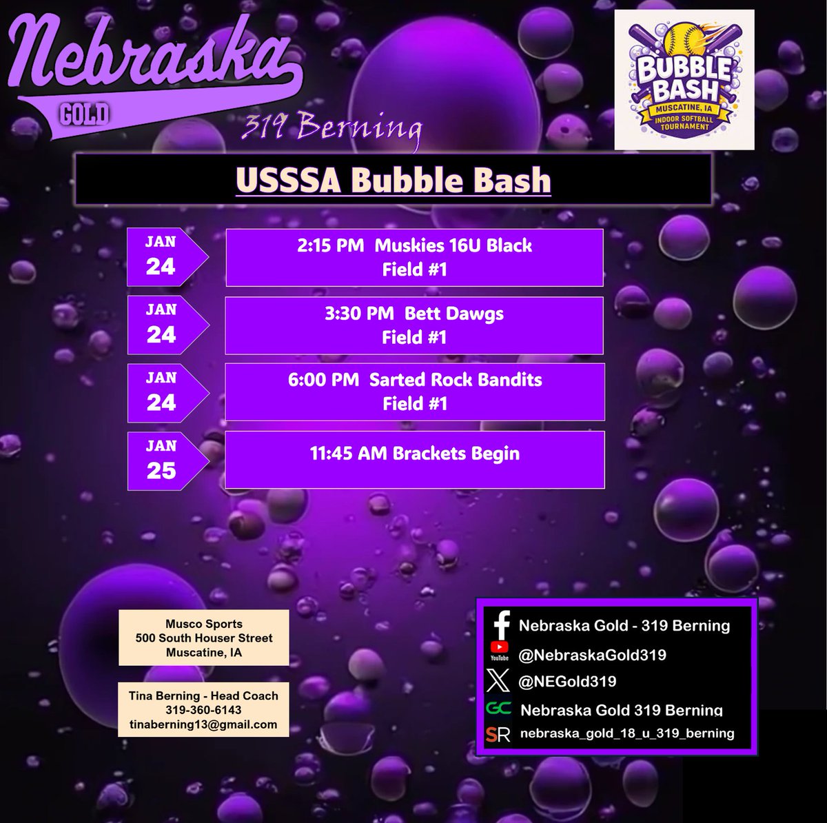 Nebraska Gold 319 Berning tweet media