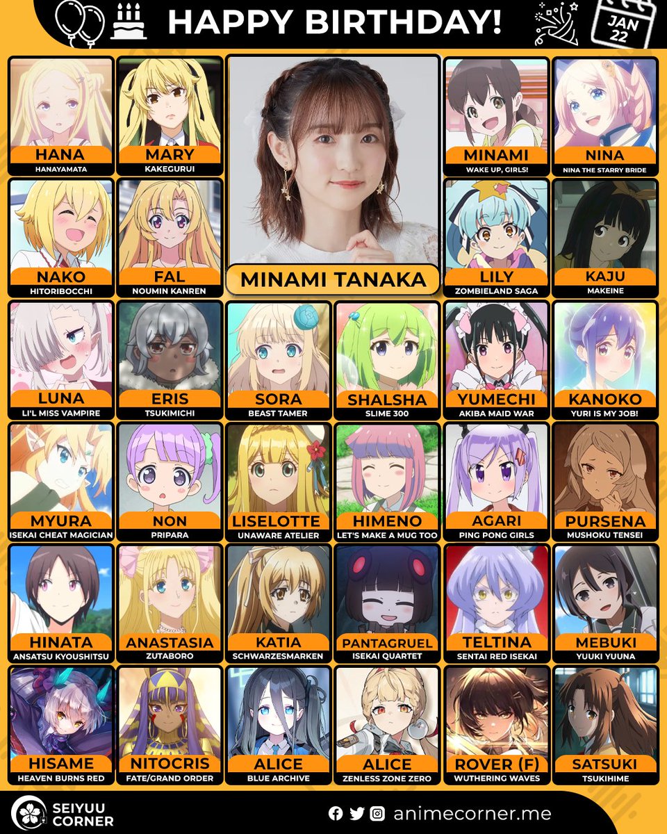 Happy birthday Minami Tanaka! 🎉 

Let's wish Minyami all the best <a href="/minazou_373/">田中美海</a> 

#MinamiTanaka #田中美海 #田中美海生誕祭2026