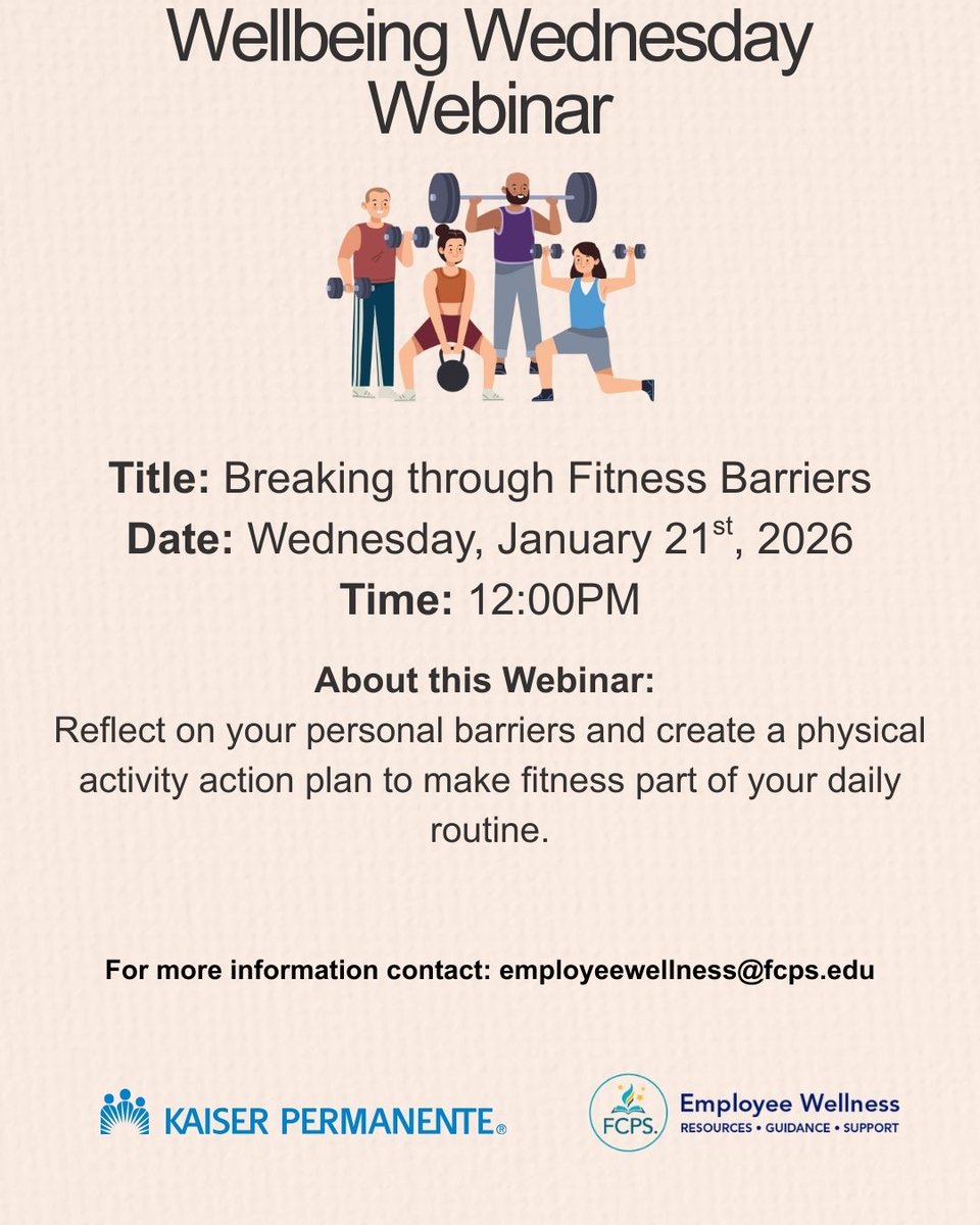 FCPS Employee Wellness tweet media