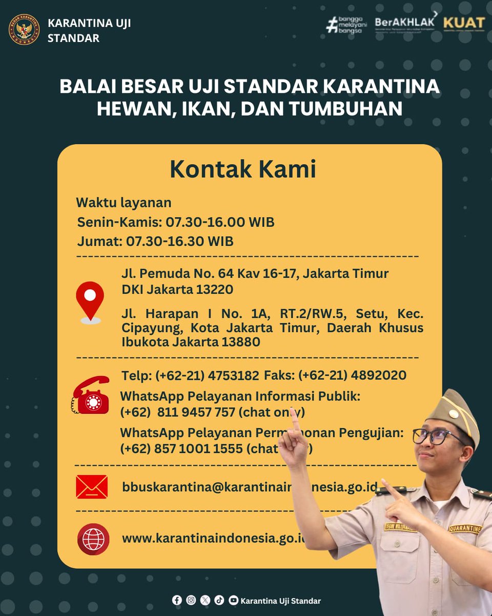 Karantina Uji Standar menggelar Diseminasi ISO 19011:2018 tentang Pedoman Audit Sistem Manajemen Mutu (SMM), Rabu (21/1) secara hybrid. Kegiatan ini bertujuan menyamakan persepsi audit, memperkuat budaya mutu, serta mendorong perbaikan berkelanjutan di lingkungan Barantin.
