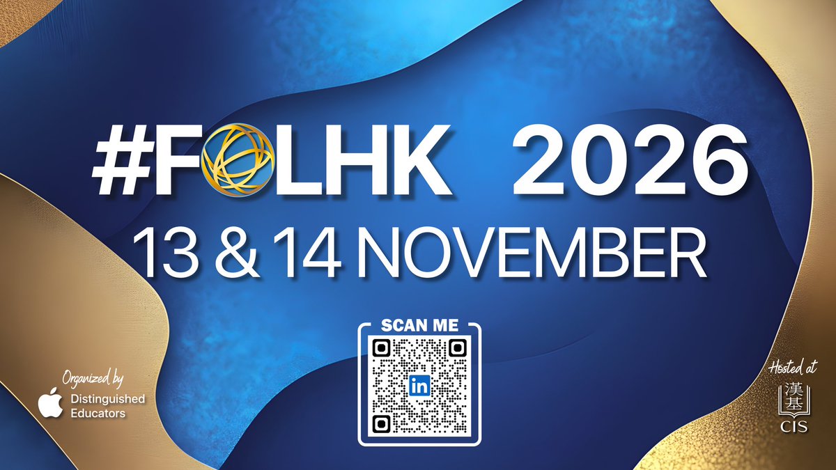 Future Of Learning, 🇭🇰HK Conference tweet media
