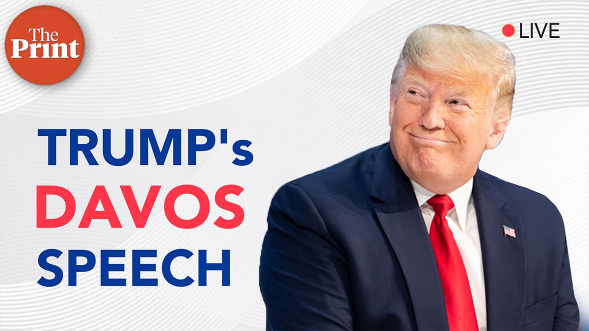 US President Donald Trump hits out at UK, Germany over energy production.  Watch his Davos speech LIVE: https://t.co/ymcHcd2cMZ