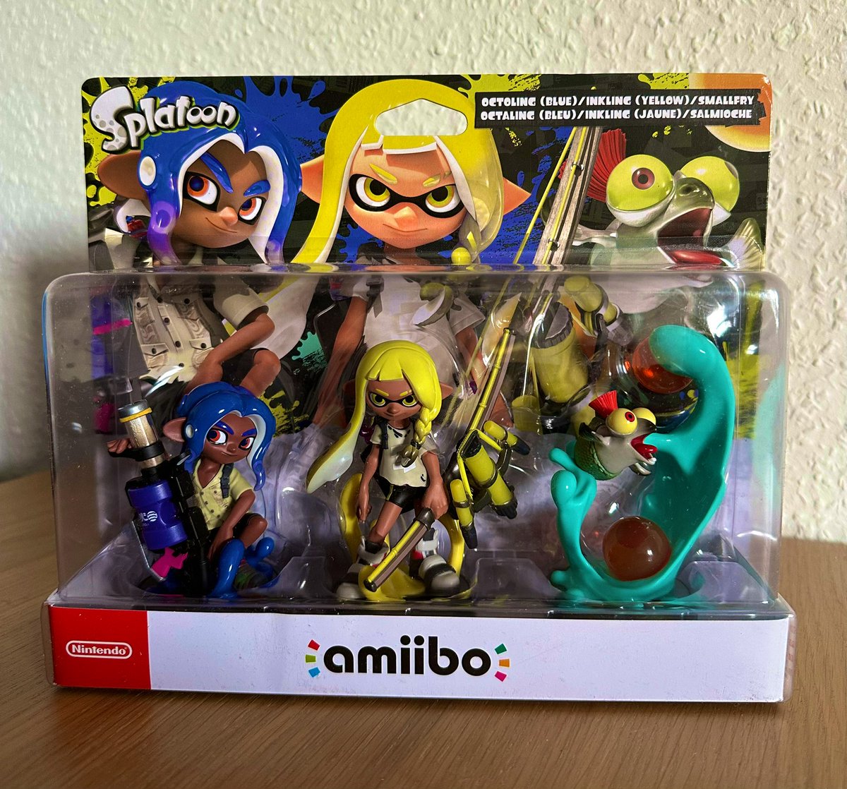 Das Set habe ich für 28€ bei Kaufland online bekomme. Ich glaube das war ein guter Deal. 
#NintendoSwitch2 #Nintendo #amiibo #Splatoon3 #Splatoon