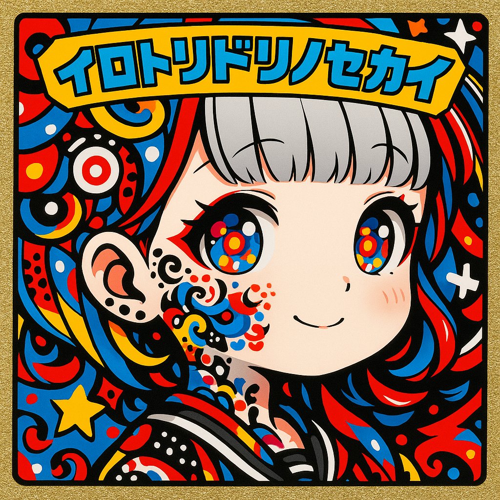 makoruru_sub's tweet photo. おやすみ全世界💙💚💛💜❤💕💓
@sometyome ちゃんお借りしました
#ビックリマンシール
#AI #AIイラスト #AI画像 #AIart #AIartrator #AIIllustrator
#星霊るる #絵描きさんと繋がりたい #絵描きさんフォロバ100 #絵描きさんフォロバ100 #絵描きさん交流会 #イラスト好きと繋がりたい https://t.co/ckL2PbPQps