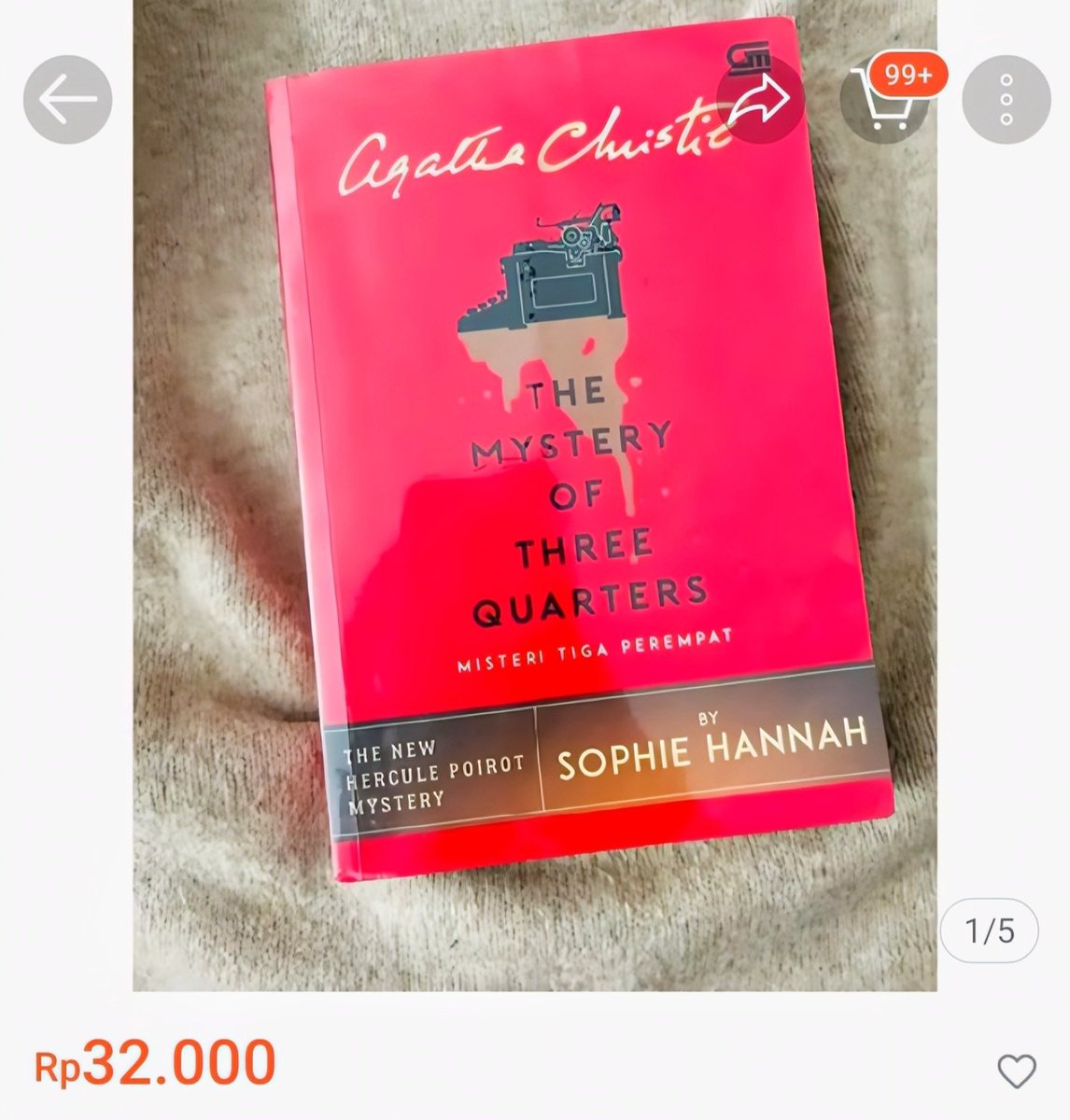 Info Buku Novel Diskon & Preloved tweet media