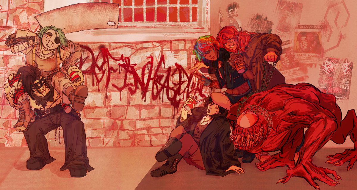 Comissão que eu fiz há algum tempo atrás da campanha dos 💥PICHADORES PARANORMAIS💥

Meu maior orgulho
#ordemparanormal