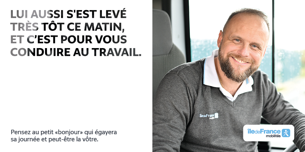 🚌👥Pensez aux petites attentions qui rendent les transports plus agréables​
👋En montant à bord, offrez un petit bonjour à votre conducteur ou simplement votre plus beau sourire !