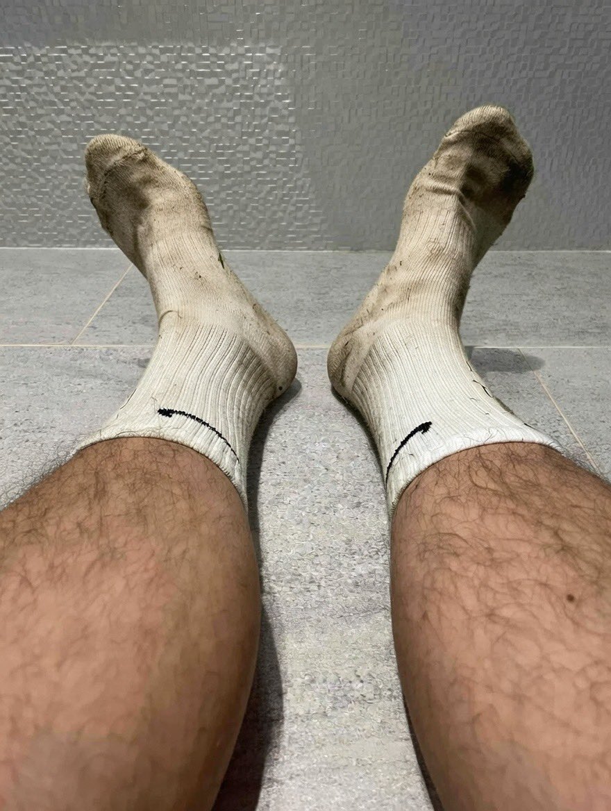 So my run in the rain through the woods got a little messy… 😅