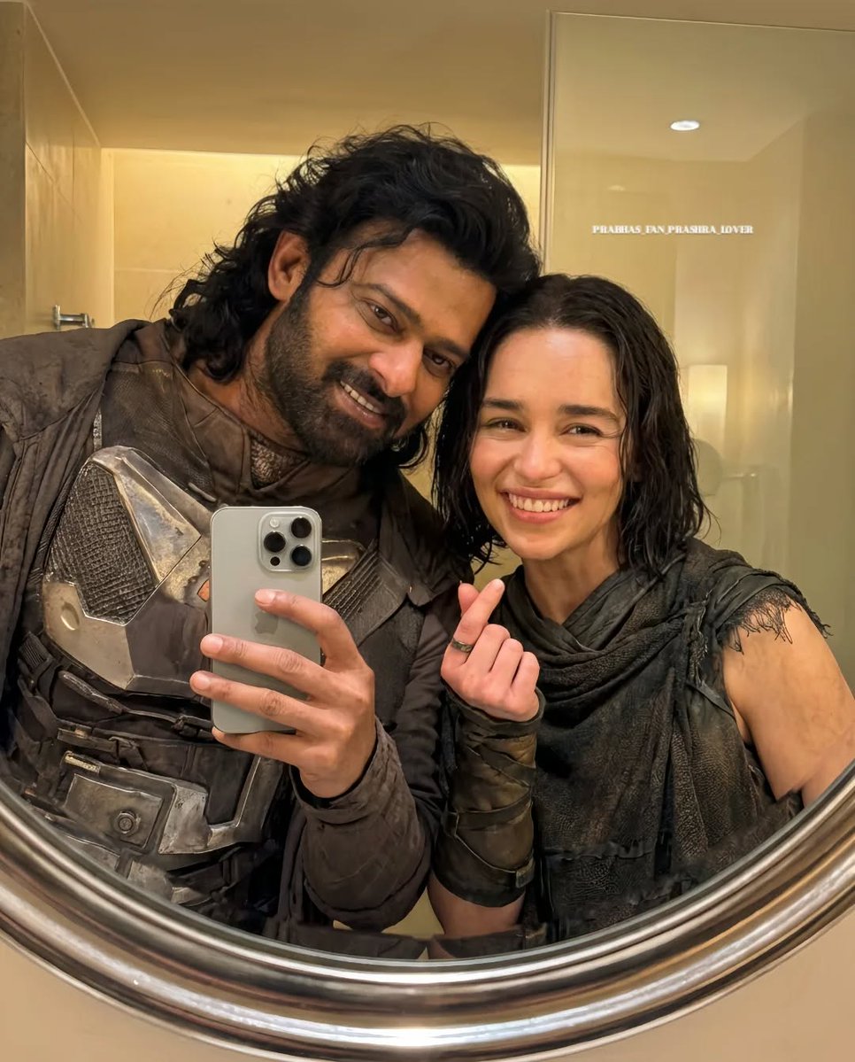 ImSidraFatima's tweet photo. Hey #Kalki2898AD team, after kicking #DeepikaPadukone out.

This is the best replacement of it in #Kalki2. We want #Prabhas with @emiliaclarke, she is best for mother role. Bring it on! 🙆🏻‍♀️🔥🔥🔥 https://t.co/GkfqXRxqmY