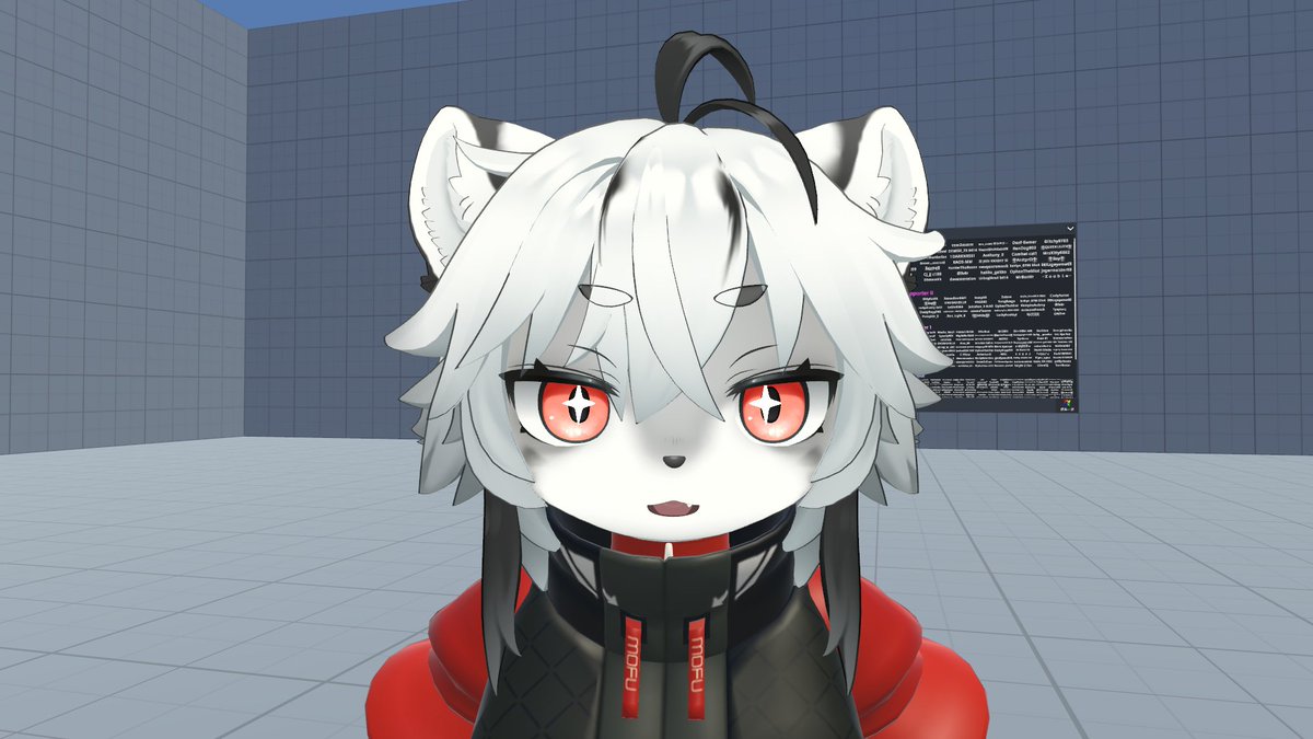 目も赤くなった