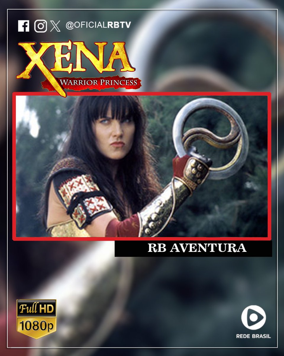Na Grécia Antiga, a ex-mercenária Xena busca levar uma vida que a redima de seu passado turbulento, no qual agiu de forma duvidosa.

Quarta a partir de 22h00 no RB AVENTURA!

Acompanhe pelo site: rbtv.com.br

#Xena #RBTV #RedeBrasilDeTelevisão