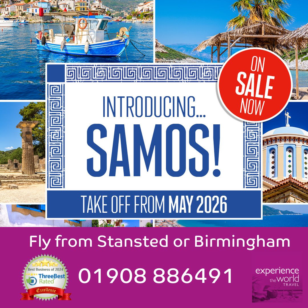 Mamma Mia!
Who fancies a Greek island holiday on the beautiful island of #Samos🇬🇷 
Call now: ☎️ 01908 886491
#ExperienceADifference
#MiltonKeynes #NewportPagnell #Ampthill #Flitwick #Olney