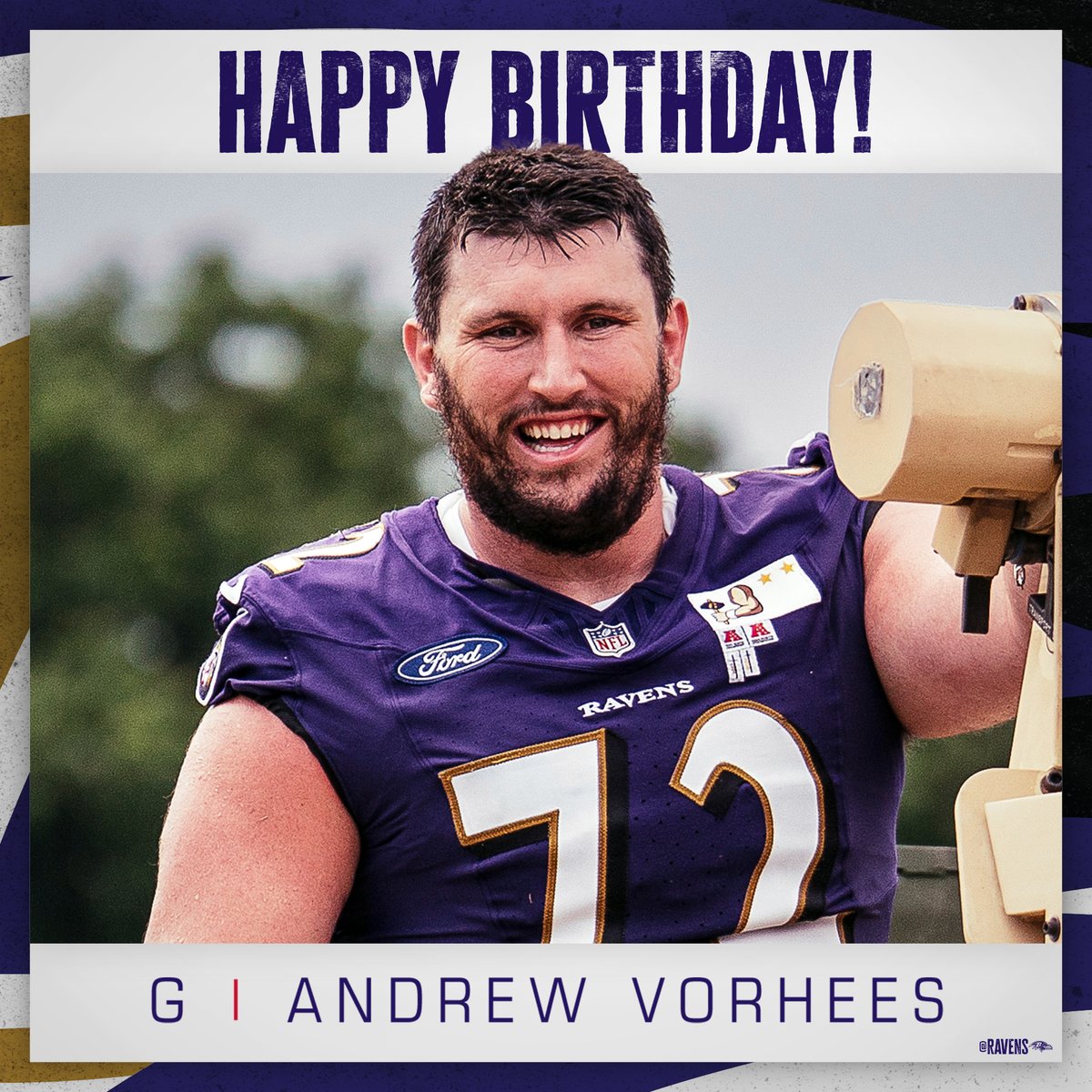 Happy birthday @Andrew_Vorhees 🎉