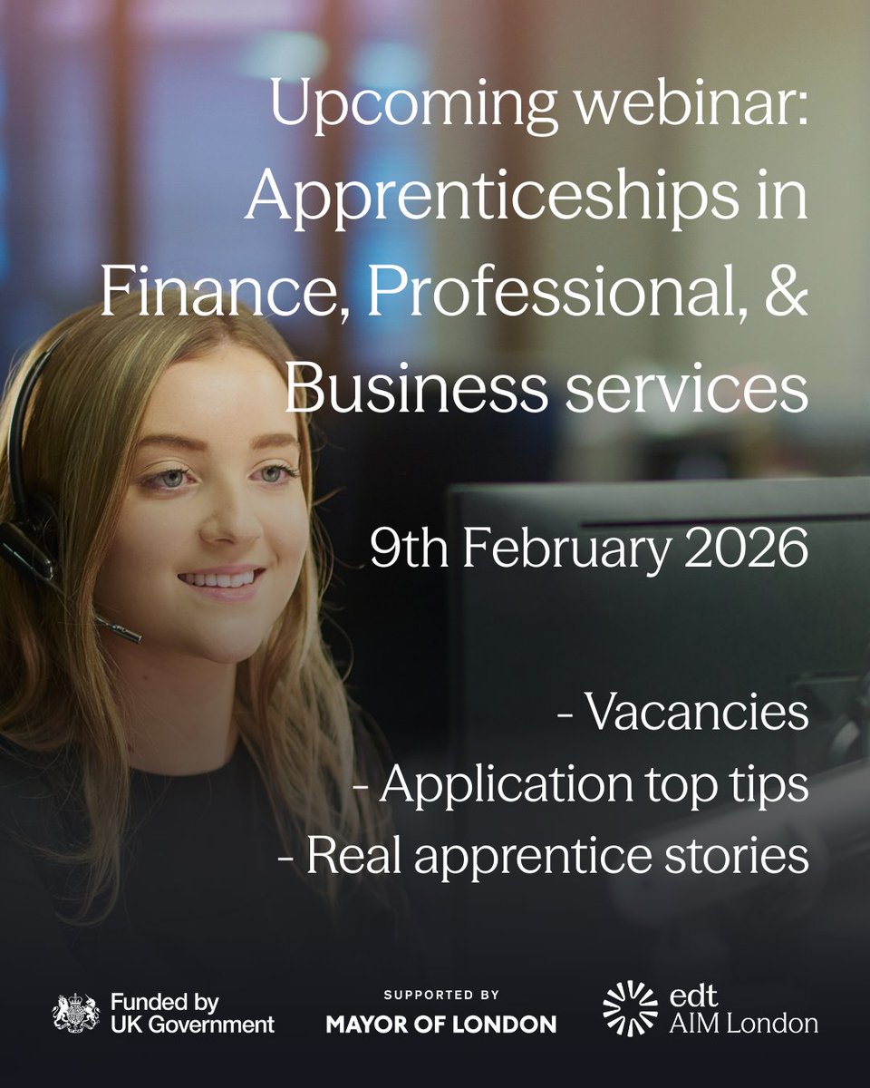 LLCareersHub's tweet photo. 📢 Upcoming Webinars with AIM.

Some great opportunities for students this term to support BM7.

Check out our Padlet and Hub newsletter for booking links! https://t.co/JD0ldO4Uxa