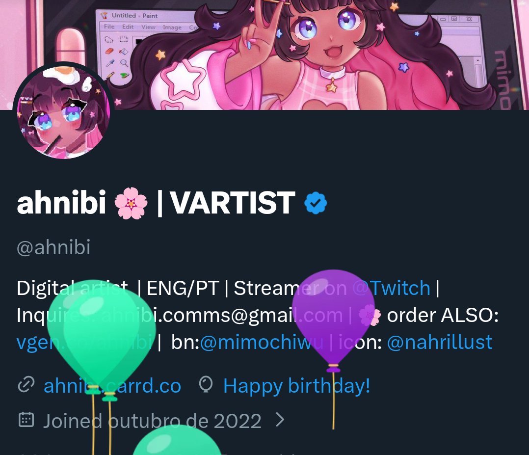 ahnibi 🌸 | VARTIST tweet media