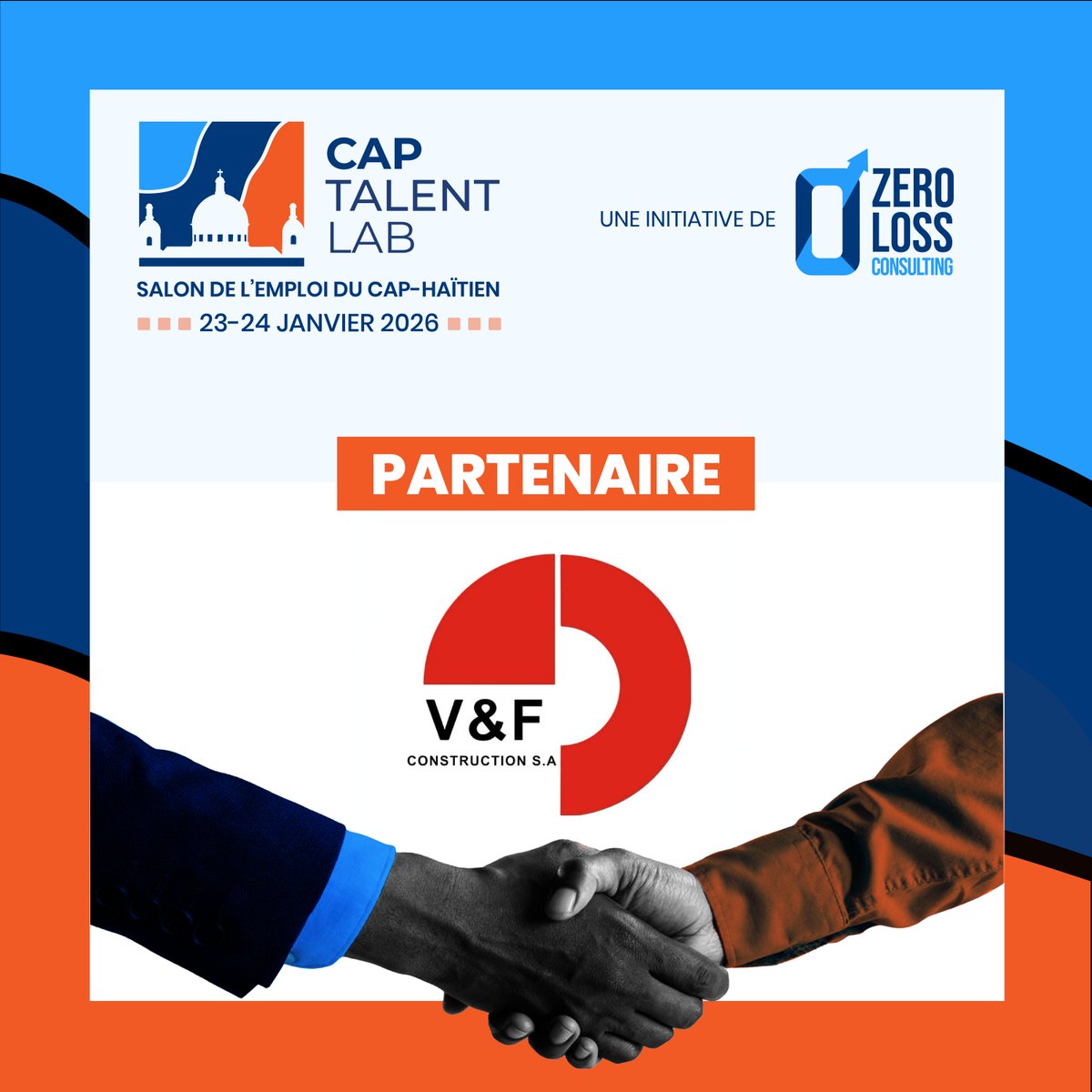 zerolossc's tweet photo. Cap Talent Lab accueille V&amp;F Construction S.A. parmi ses partenaires.

Une collaboration qui contribue à créer des passerelles solides entre compétences locales du Cap et besoins du marché. https://t.co/FTDvURttq3