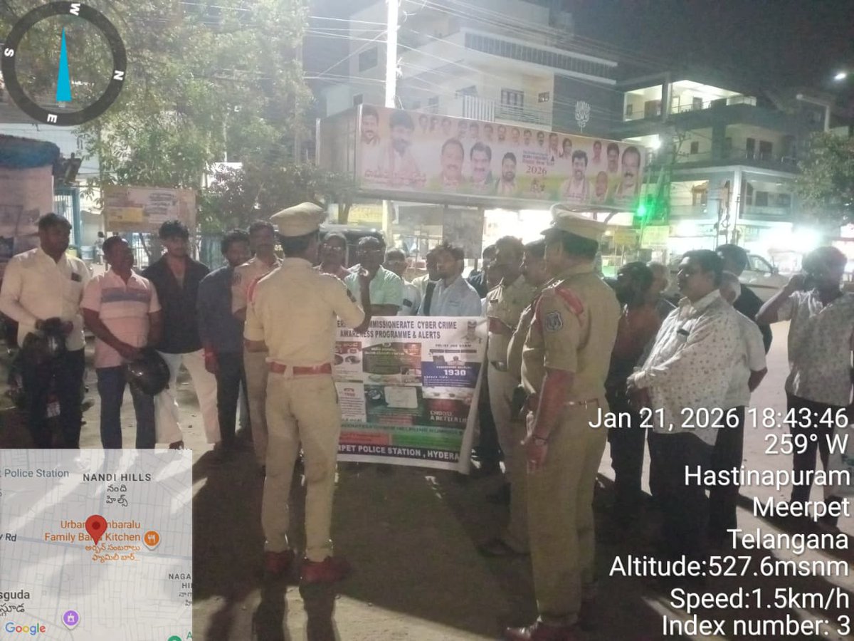 Meerpet Police Station tweet media