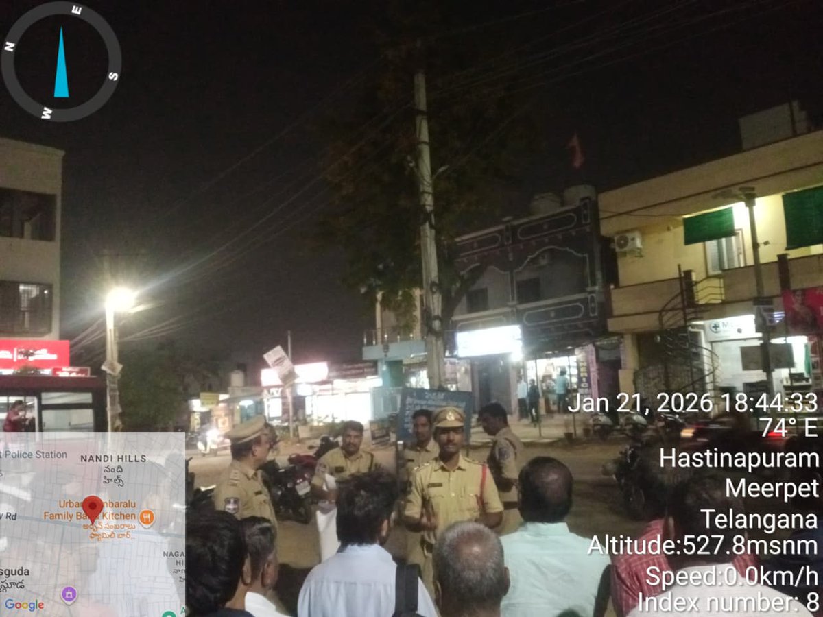 Meerpet Police Station tweet media