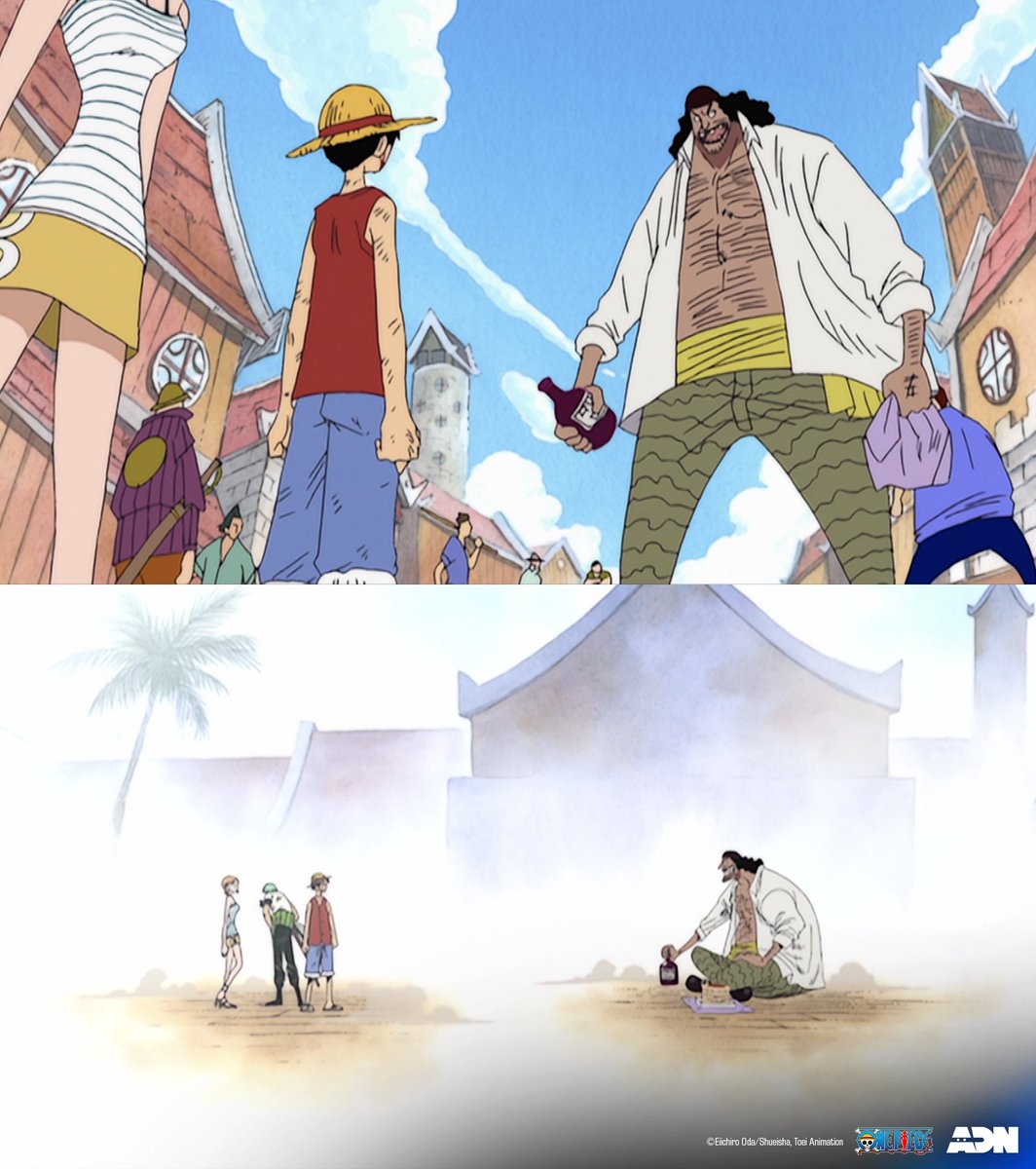 ADNanime's tweet image. À l'époque, on ne se serait jamais douté que ces deux-là deviendraient empereurs. 🌊