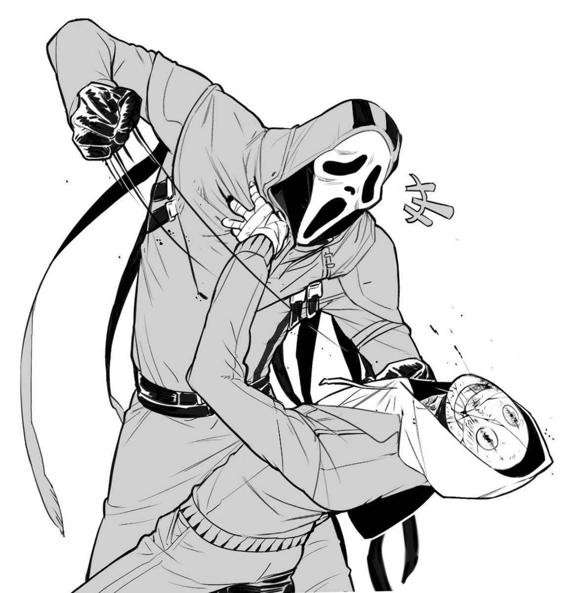 #dbd #ghostfrank 
My friend drew it for me 😍😍😍😍😍
(don‘t use the picture)