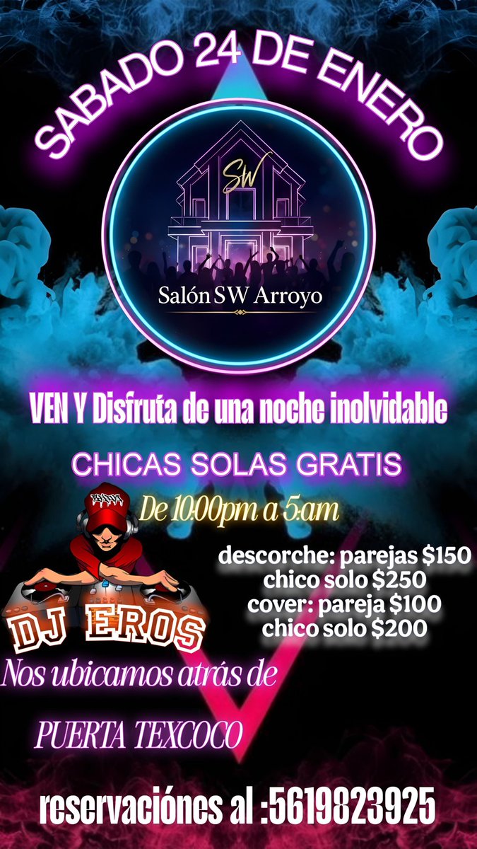 Te esperamos este sábado ,manda WhatsApp para presentarte con foto y te mandamos la ubicación y todo los detalles para llegar a la reunión.