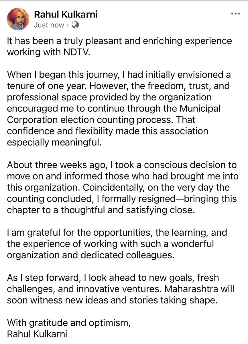 Rahul Kulkarni tweet media