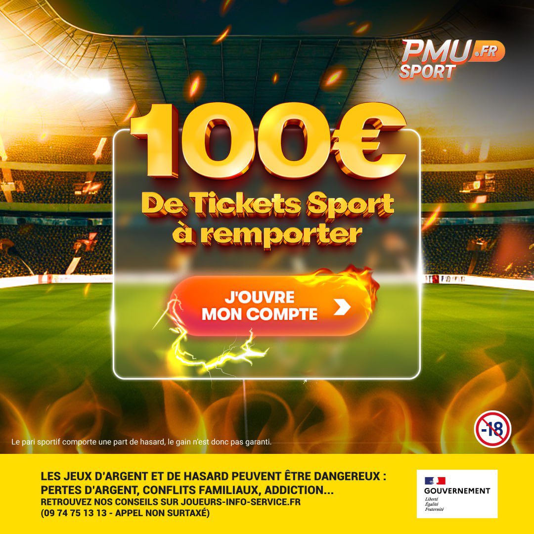 🎁 10x10€ à gagner chez <a href="/PMU_Sport/">PMU Sport 🔞</a> 🎁

Marseille 🆚 Liverpool 
Quel sera le score exact du match ? 

🔁 RT + Like ❤️ 
👥 Follow <a href="/thiagopronos/">Thiago Pronos 🔞</a> 
✍️ Réponse en commentaire

🍀T.A.S demain matin