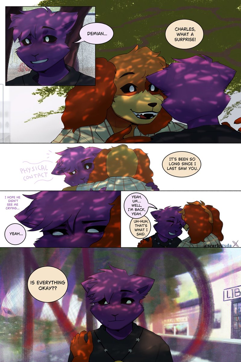 scarlettxda's tweet photo. ๐๐งก"Between Cannibals"๐๐๐comic
โจCHAPTER 2 - PAGE 1/??โจ
More pages coming these weeks ๐ฅณ
(SPA/ENG)
#SliceofCrittersAU #SliceofCritters #SmilingCritters #dogday #catnap https://t.co/eSLSpBcwSB